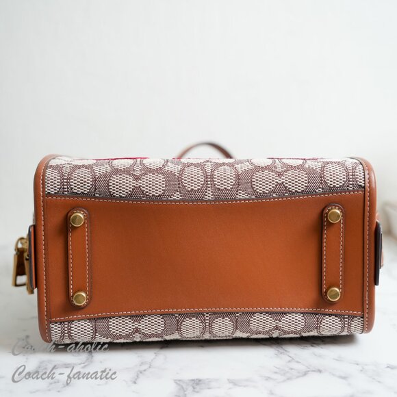 NWT CA119 Coach X Tom Wesselmann Rogue Bag 25 In Signature Textile Jacquard - Picture 10 of 14